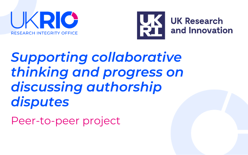 Authorship disputes project